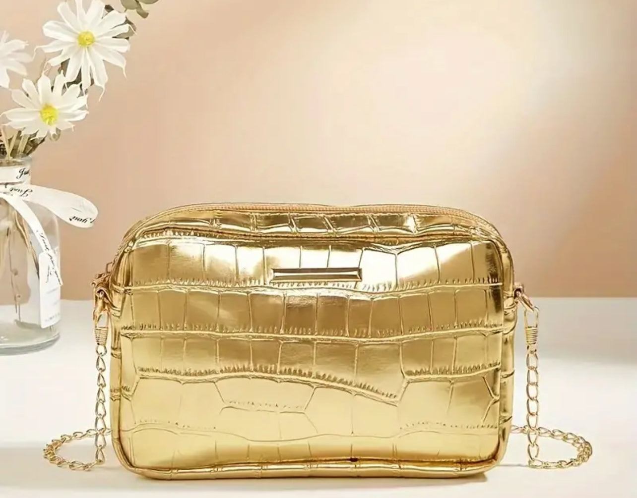 Metallic side bag